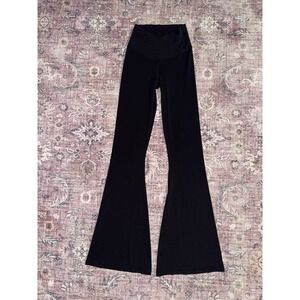 OFFLINE by Aerie Real Me High Rise Crossover Flare Leggings Black Womens Small